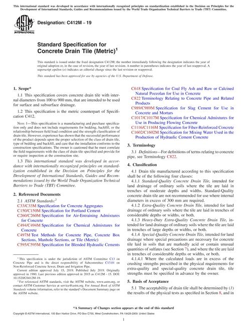 ASTM C412M-19 ASTM C412M-19 pdf