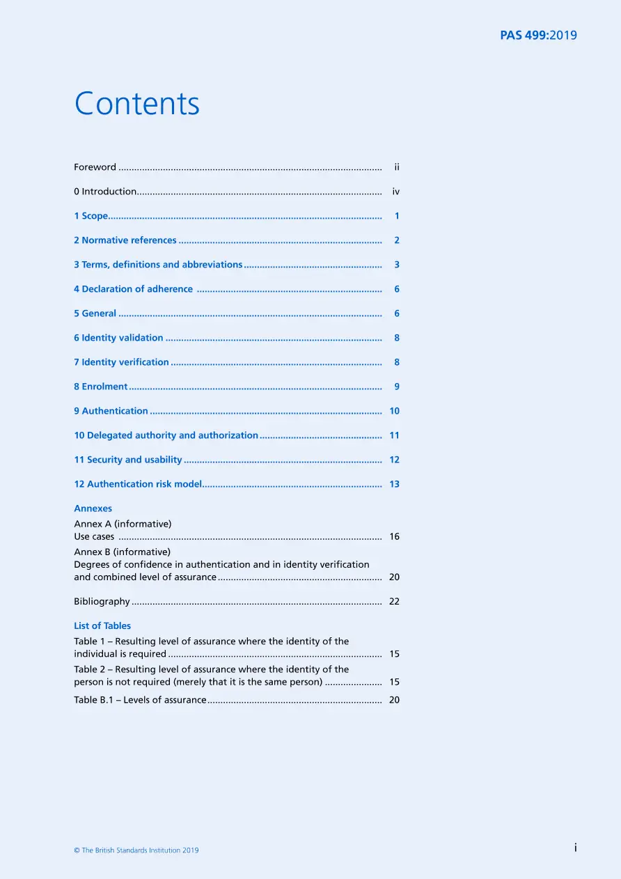 BS PAS 499:2019 BS PAS 499:2019 pdf