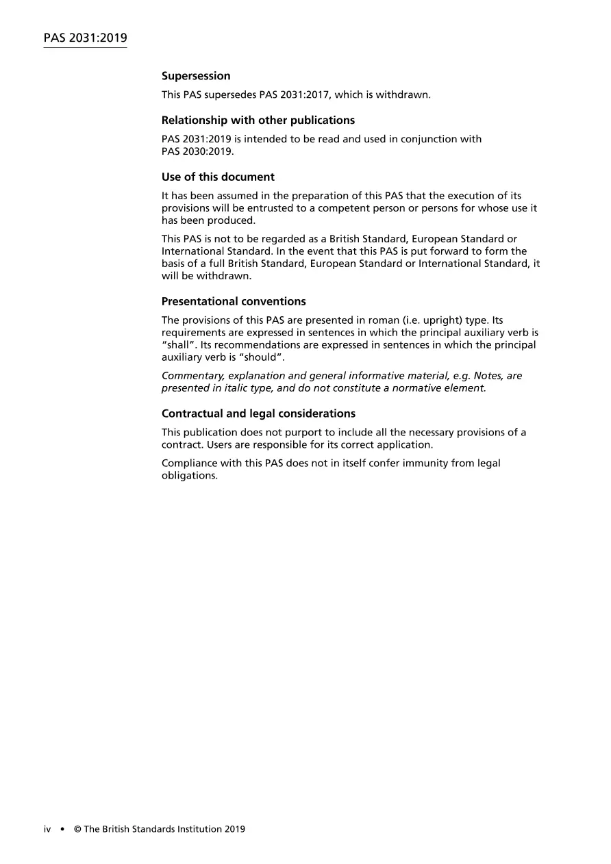 BS PAS 2031:2019 pdf