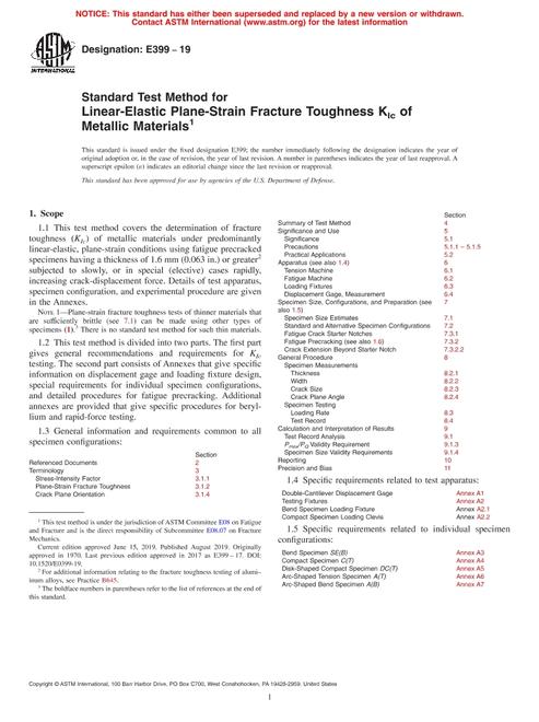 ASTM E399-19 ASTM E399-19 pdf