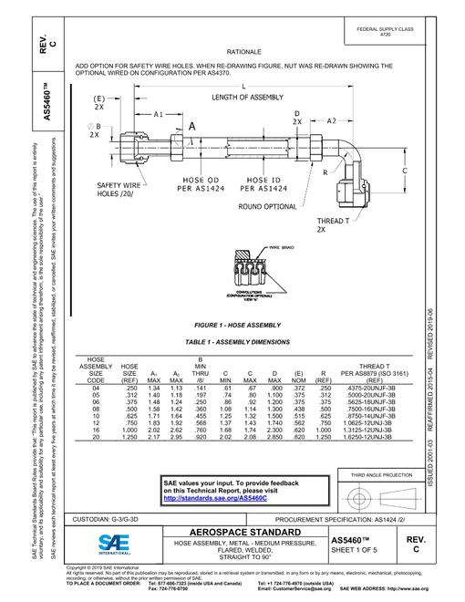 SAE AS5460C pdf