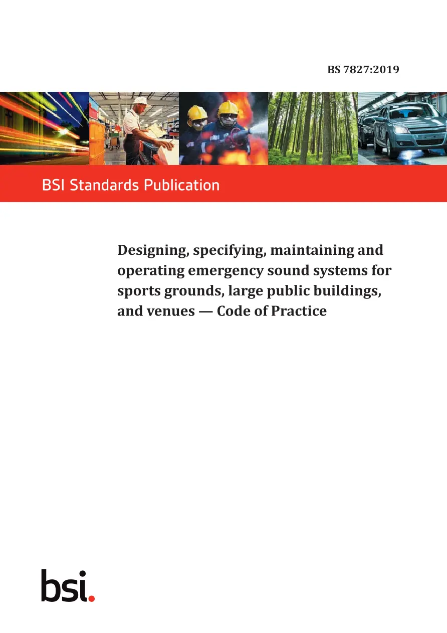 BS 7827:2019 BS 7827:2019 pdf