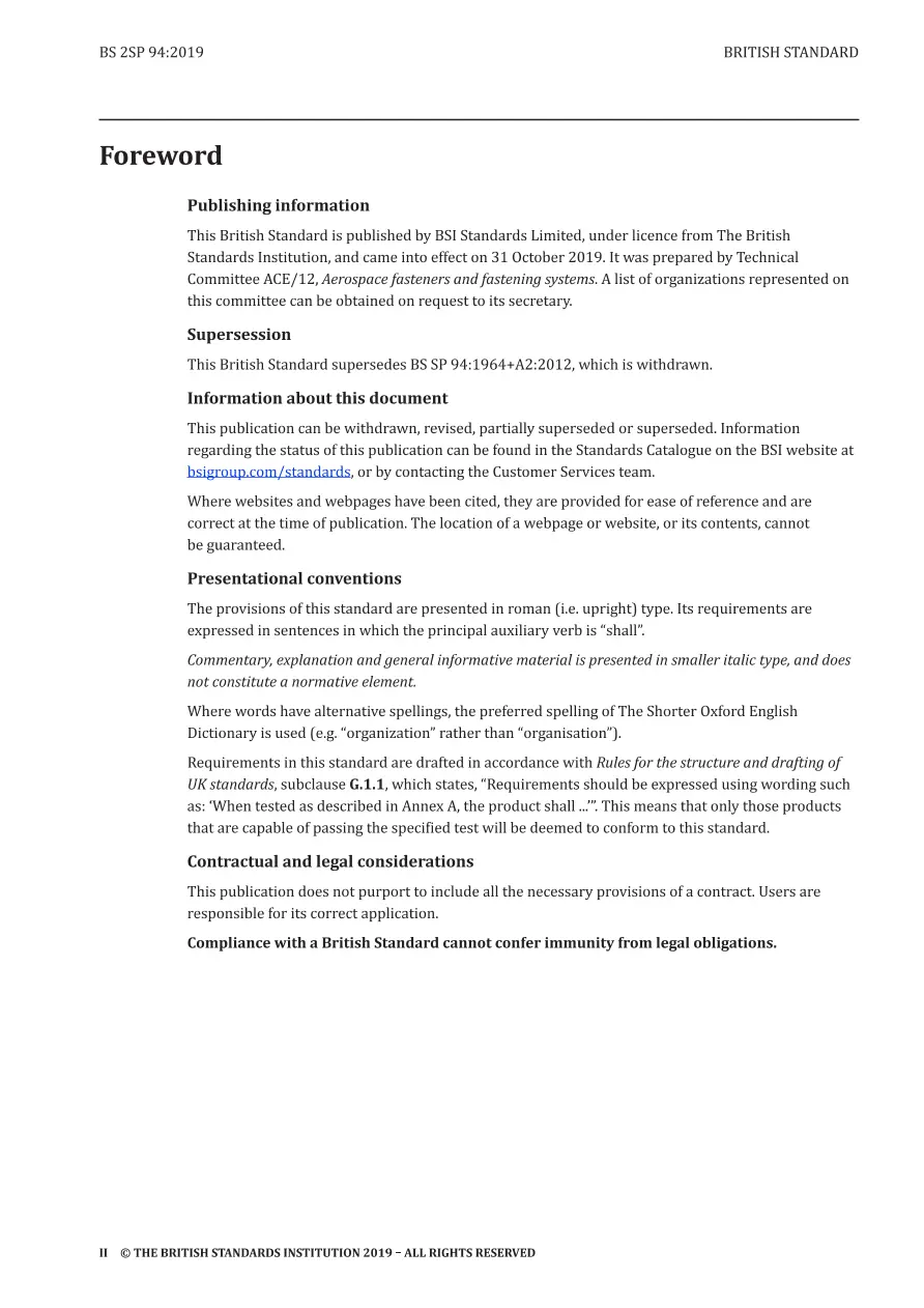 BS 2SP 94:2019 BS 2SP 94:2019 pdf