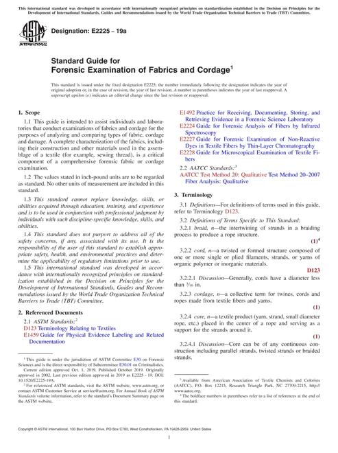 ASTM E2225-19a ASTM E2225-19a pdf
