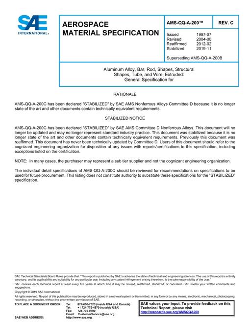 SAE AMSQQA200C pdf