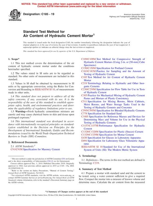 ASTM C185-19 ASTM C185-19 pdf