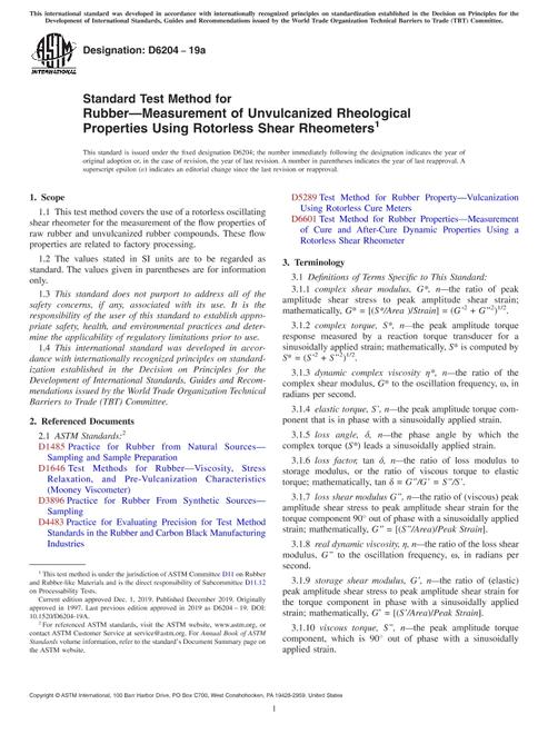 ASTM D6204-19a ASTM D6204-19a pdf