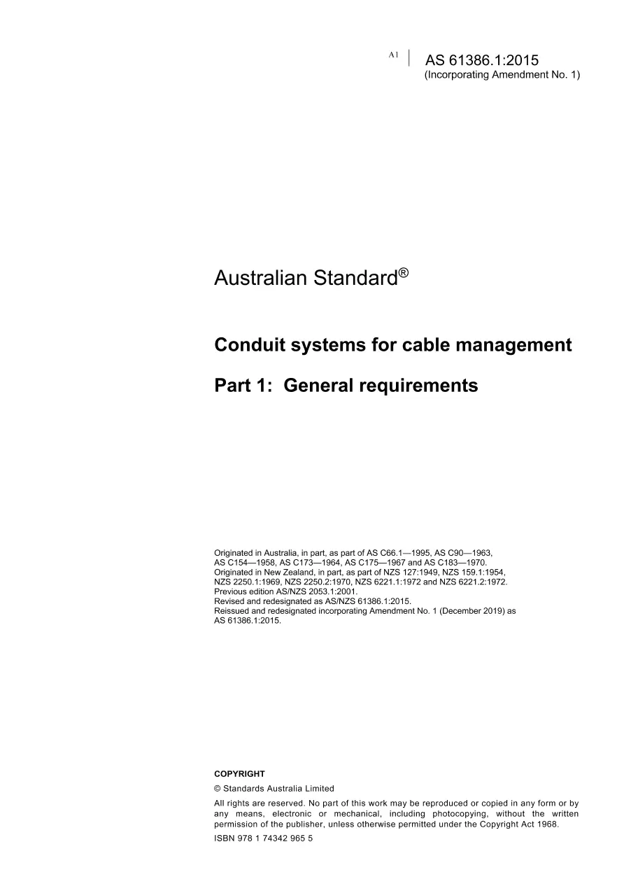 AS 61386.1:2015 pdf