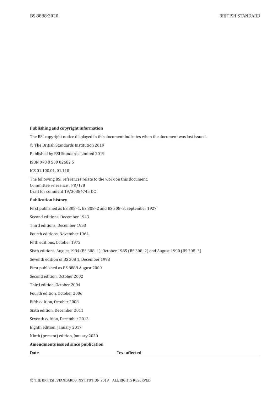 BS 8888:2020 BS 8888:2020 pdf