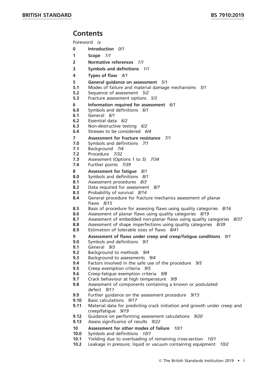 BS 7910:2019 BS 7910:2019 pdf