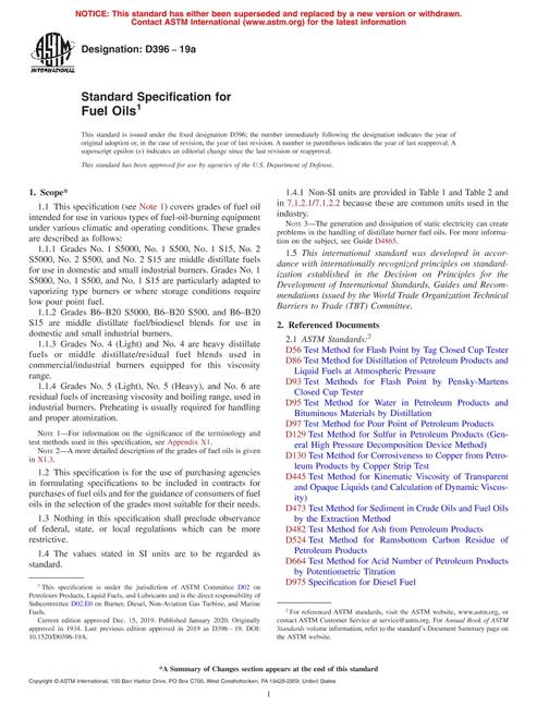 ASTM D396-19a ASTM D396-19a pdf