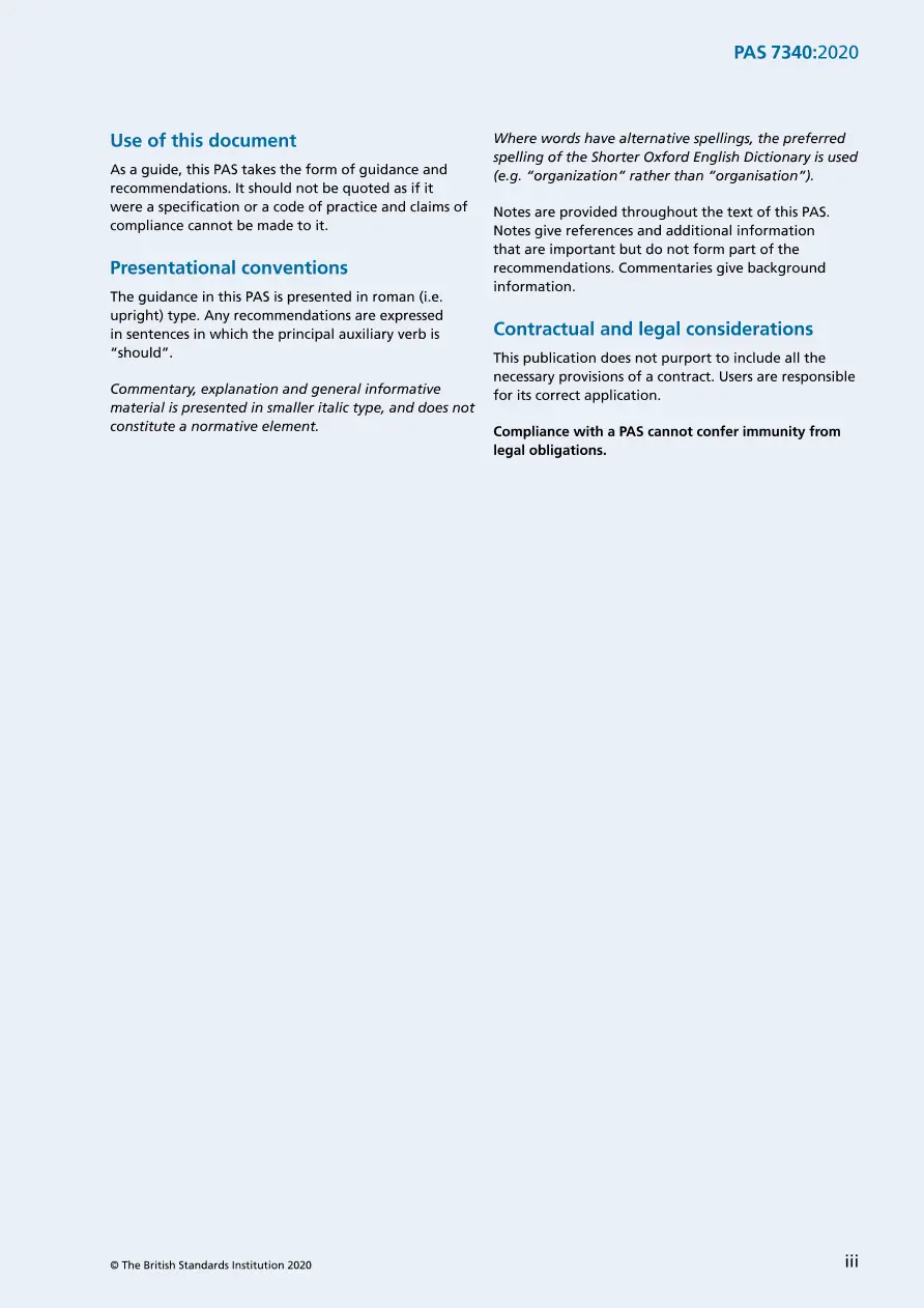 BS PAS 7340:2020 BS PAS 7340:2020 pdf