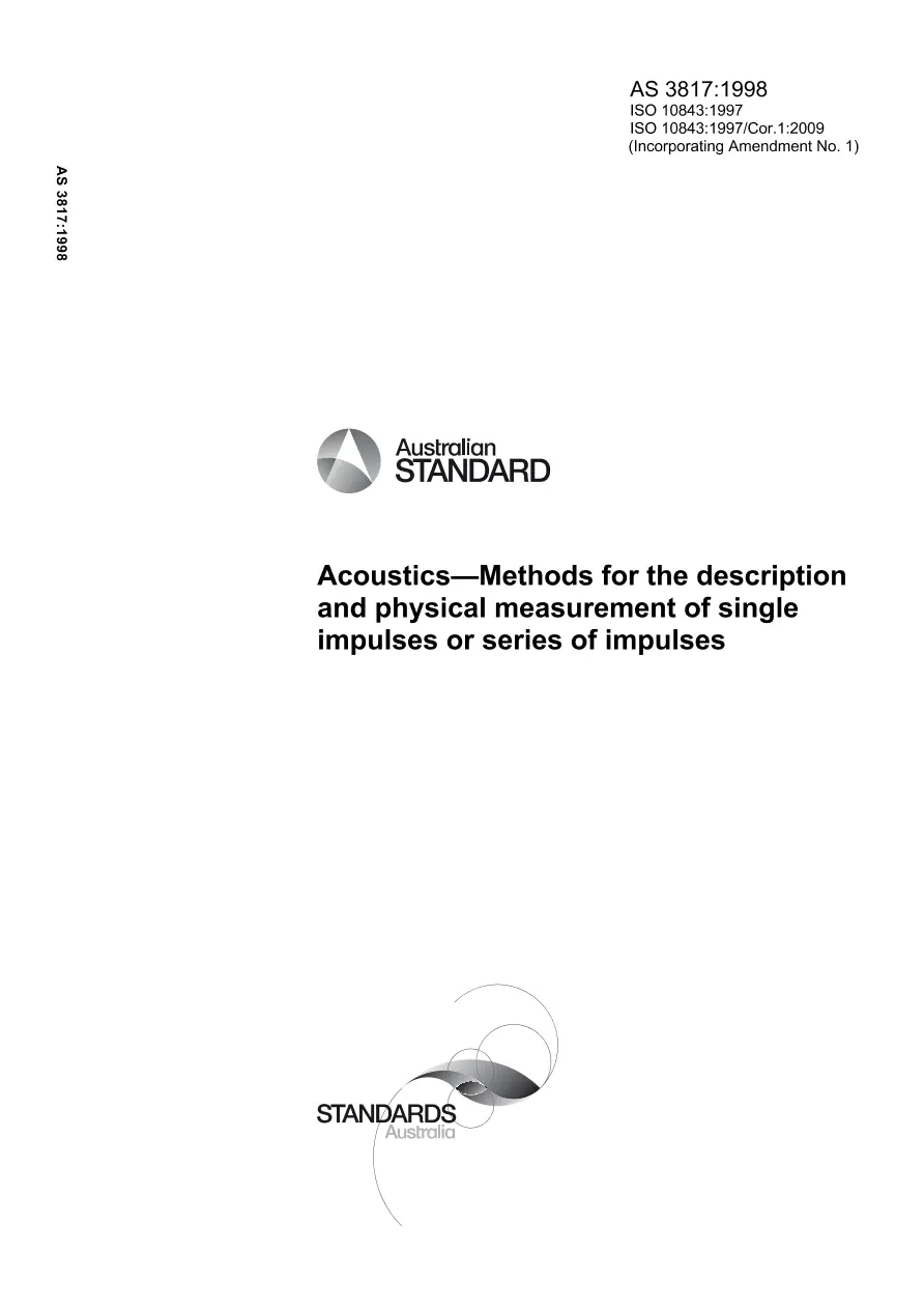 AS 3817:1998 AS 3817:1998 pdf