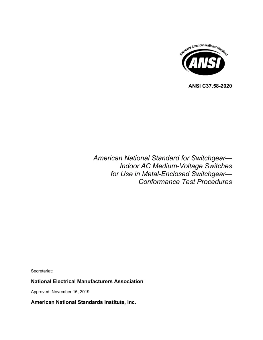 ANSI C37.58-2020 ANSI C37.58-2020 pdf