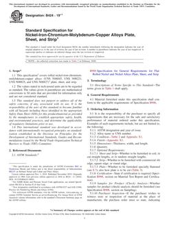 ASTM B424-19e1 pdf