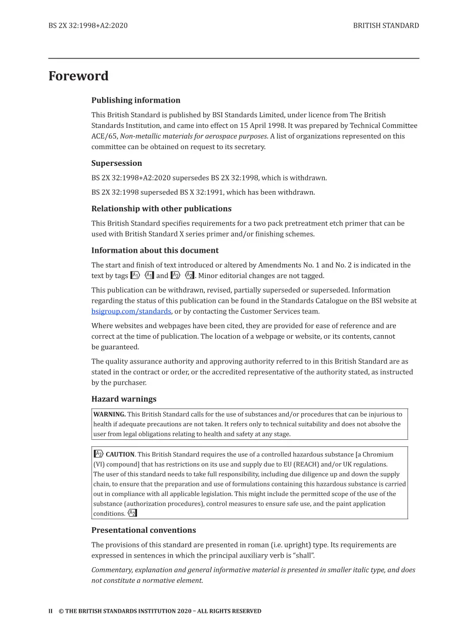 BS 2X 32:1998+A2:2020 BS 2X 32:1998+A2:2020 pdf