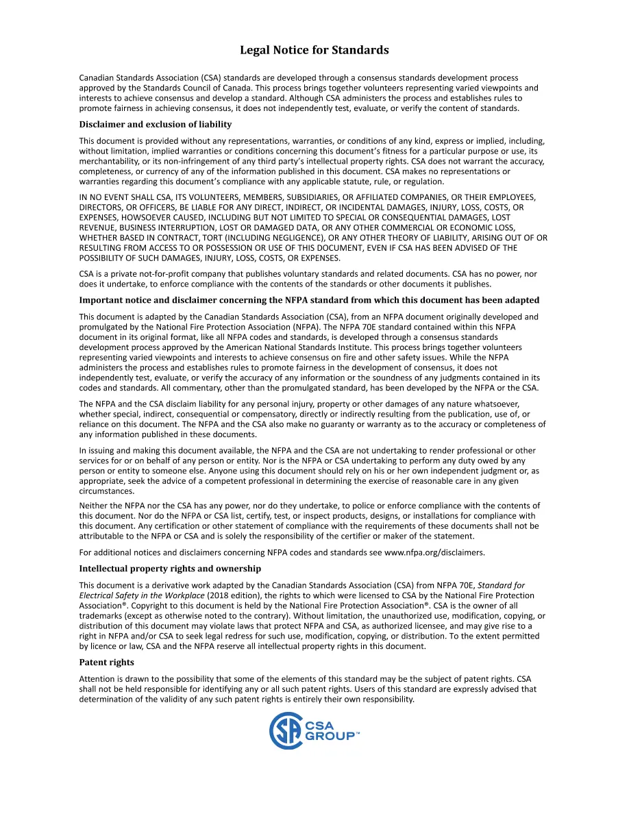 CSA Z462:21 CSA Z462:21 pdf