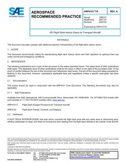 SAE ARP4101/8A SAE ARP4101/8A pdf