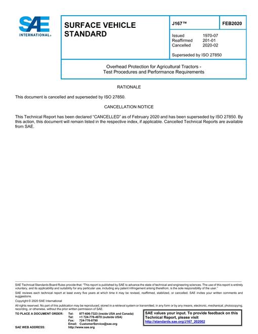 SAE J167_202002 pdf