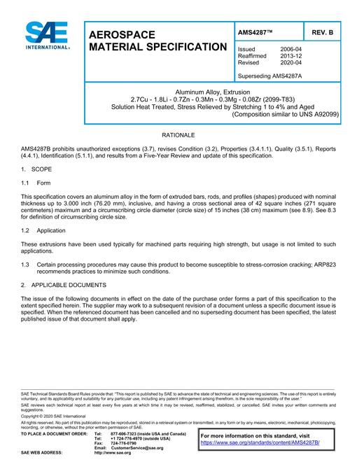 SAE AMS4287B SAE AMS4287B pdf