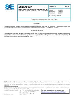 SAE ARP175A SAE ARP175A pdf