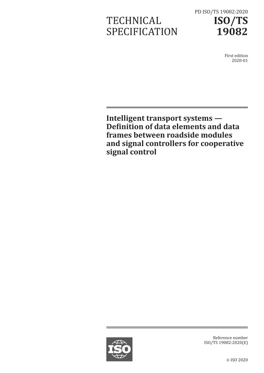 BS PD ISO/TS 19082:2020 BS PD ISO/TS 19082:2020 pdf
