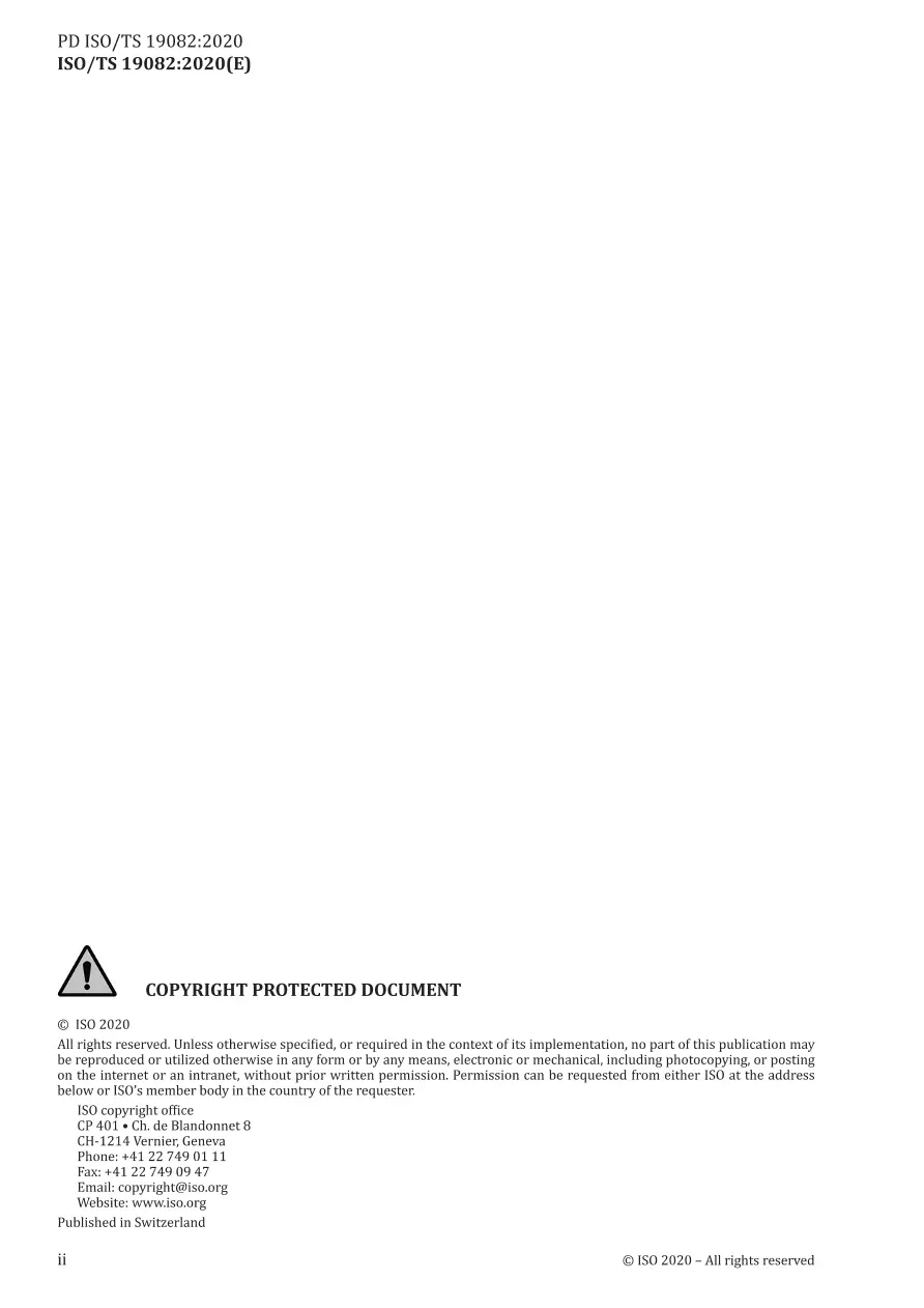 BS PD ISO/TS 19082:2020 BS PD ISO/TS 19082:2020 pdf