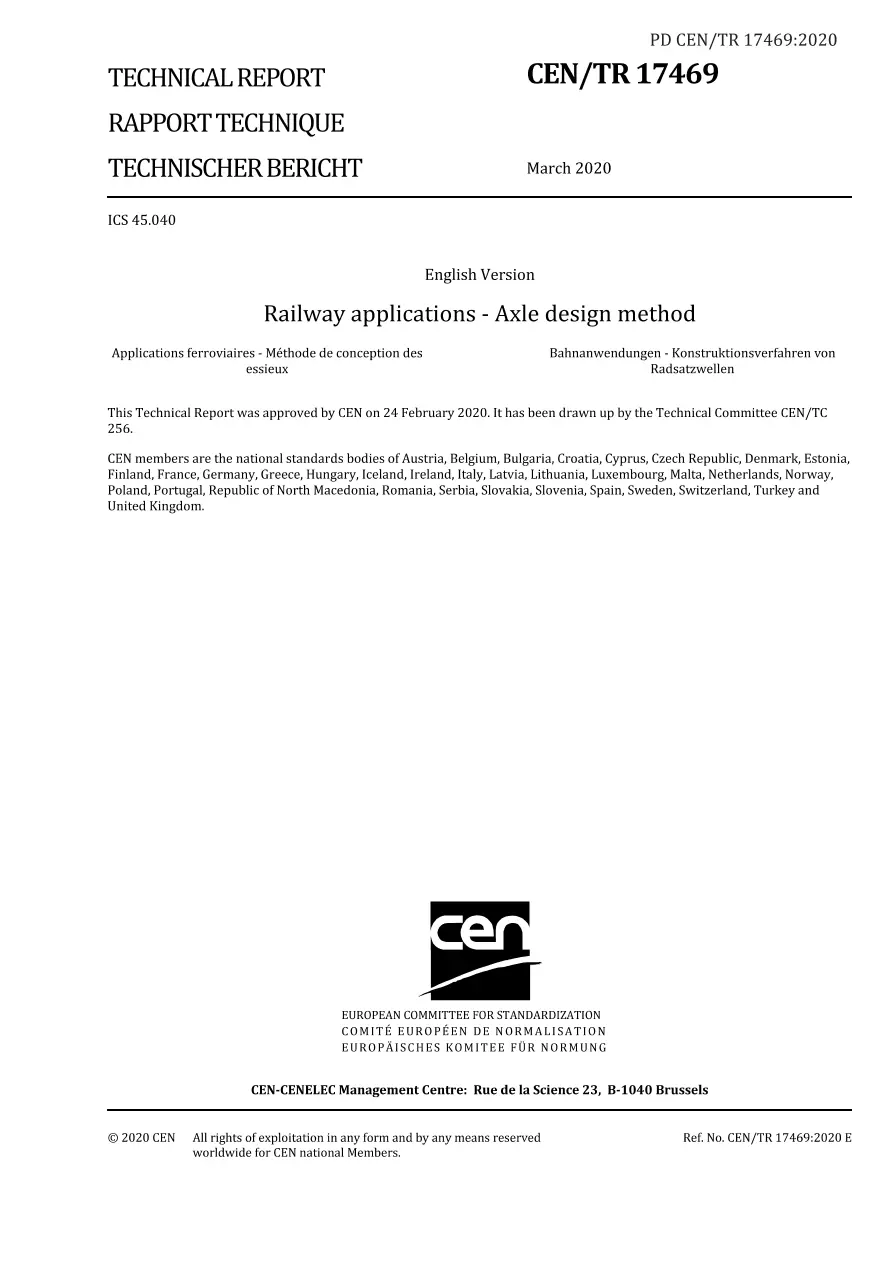 BS PD CEN/TR 17469:2020 BS PD CEN/TR 17469:2020 pdf