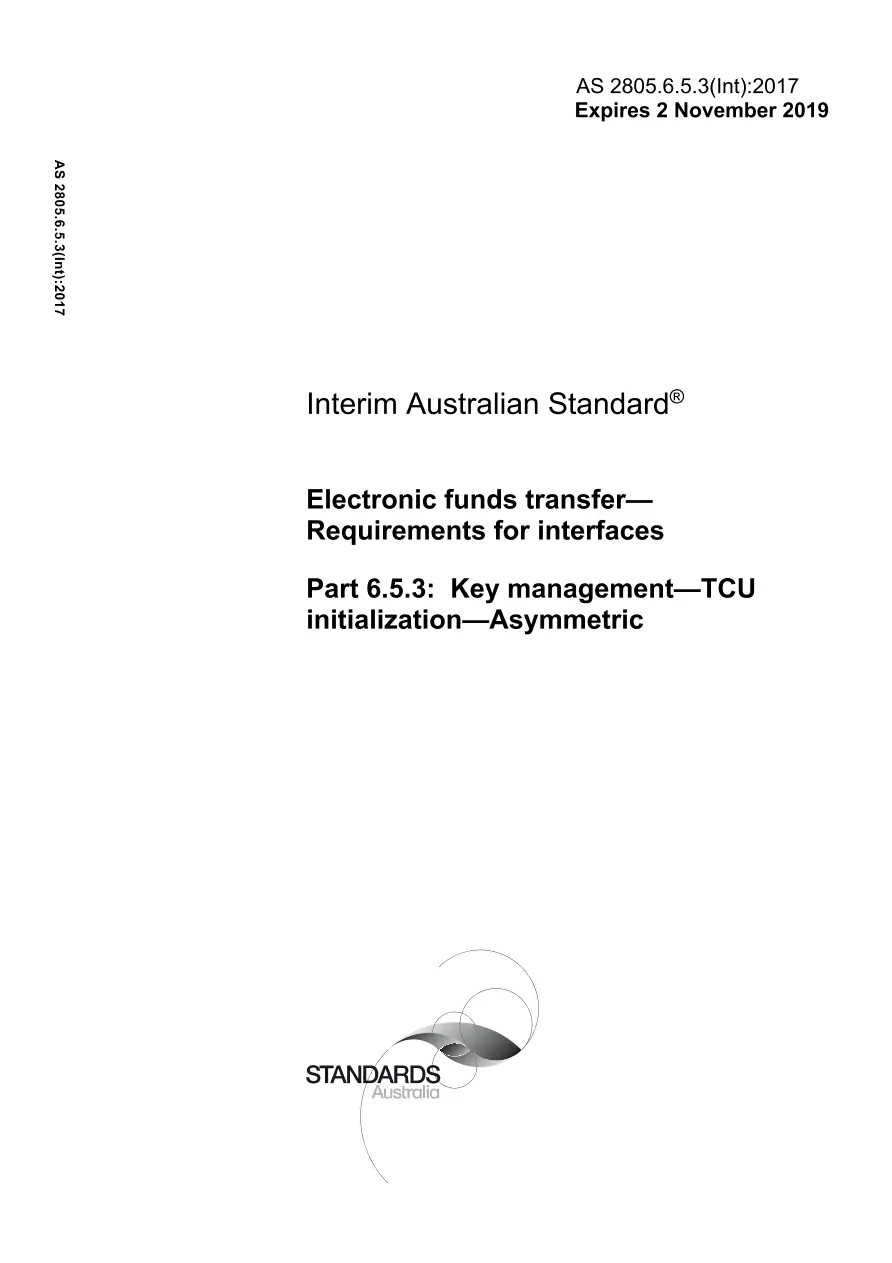 AS 2805.6.5.3(Int):2017 AS 2805.6.5.3(Int):2017 pdf