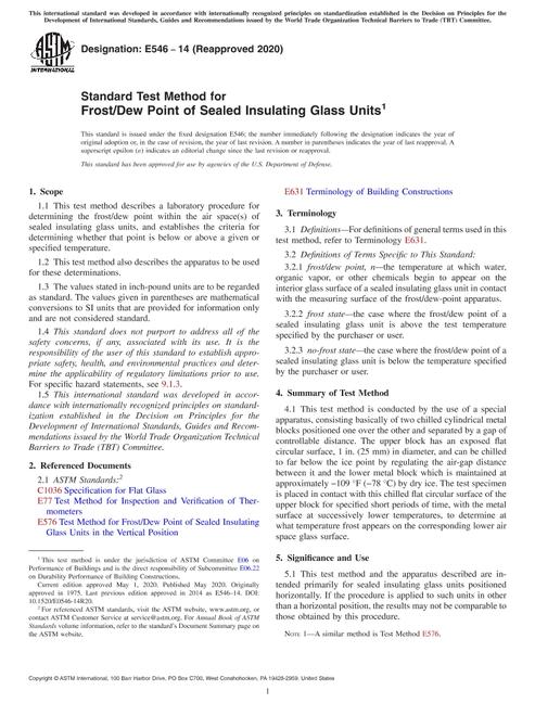 ASTM E546-14(2020) ASTM E546-14(2020) pdf