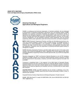 ASAE/ASABE S575.3 ASAE/ASABE S575.3 pdf