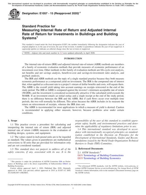 ASTM E1057-15(2020)e1 ASTM E1057-15(2020)e1 pdf