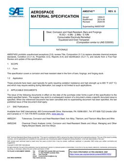 SAE AMS5745G SAE AMS5745G pdf