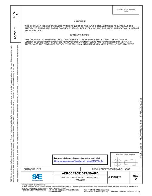 SAE AS3581A pdf