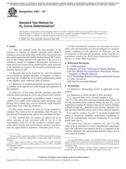 ASTM E561-19e1 pdf