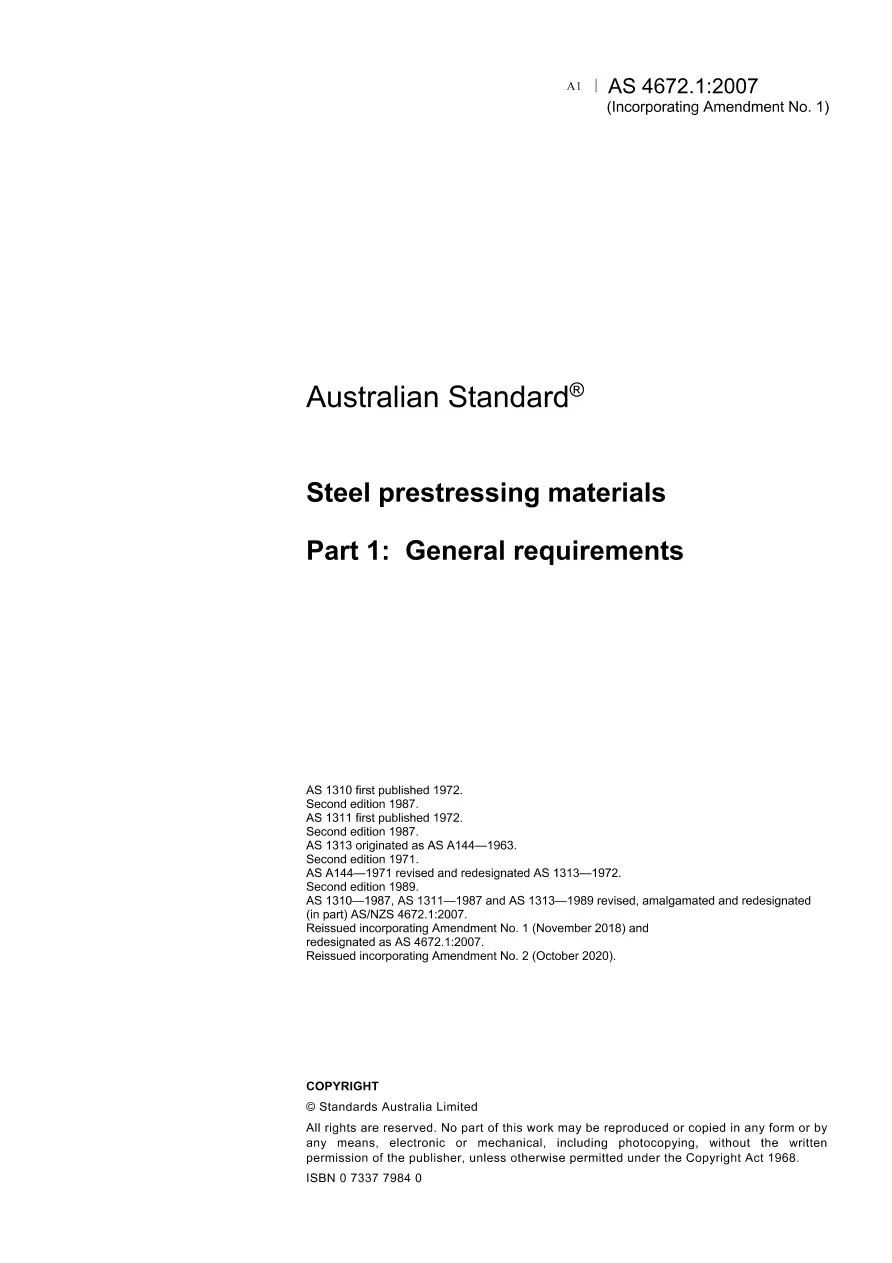 AS 4672.1:2007 AS 4672.1:2007 pdf