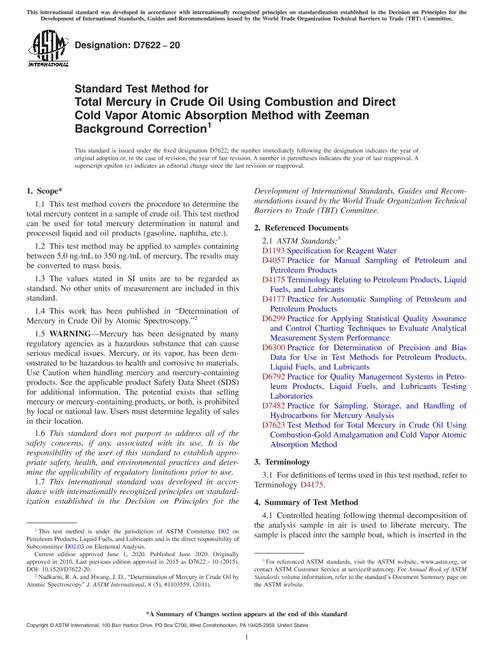 ASTM D7622-20 ASTM D7622-20 pdf