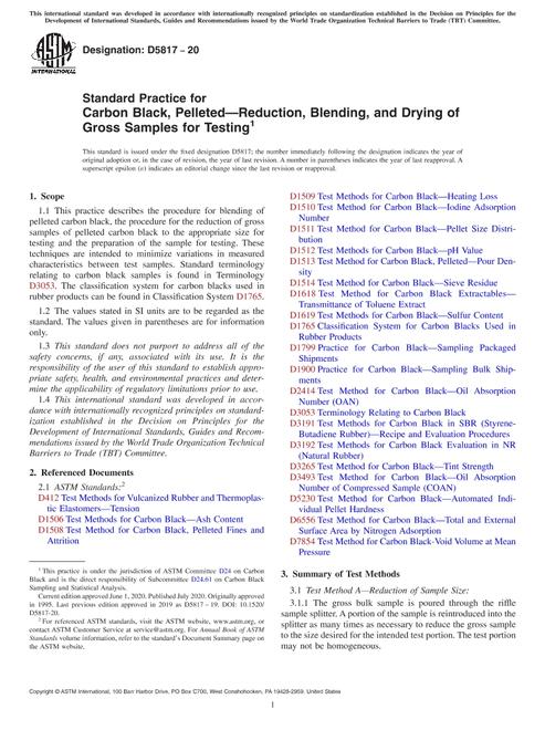 ASTM D5817-20 ASTM D5817-20 pdf