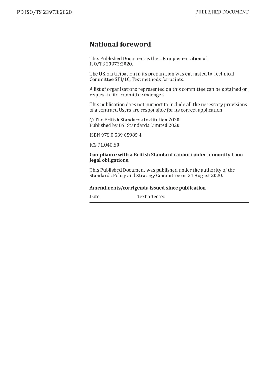 BS PD ISO/TS 23973:2020 pdf