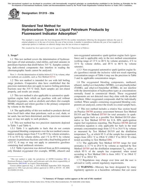 ASTM D1319-20a ASTM D1319-20a pdf