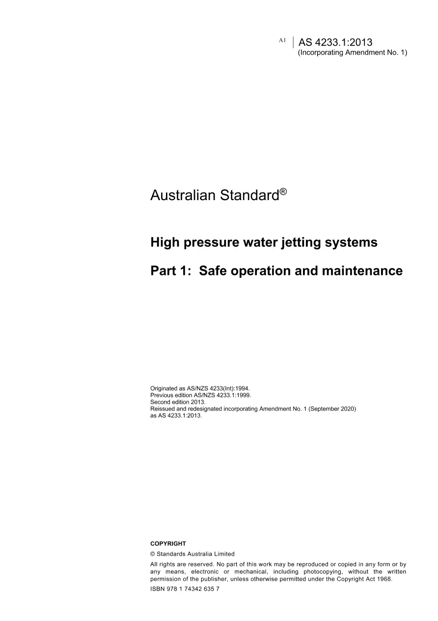 AS 4233.1:2013 AS 4233.1:2013 pdf