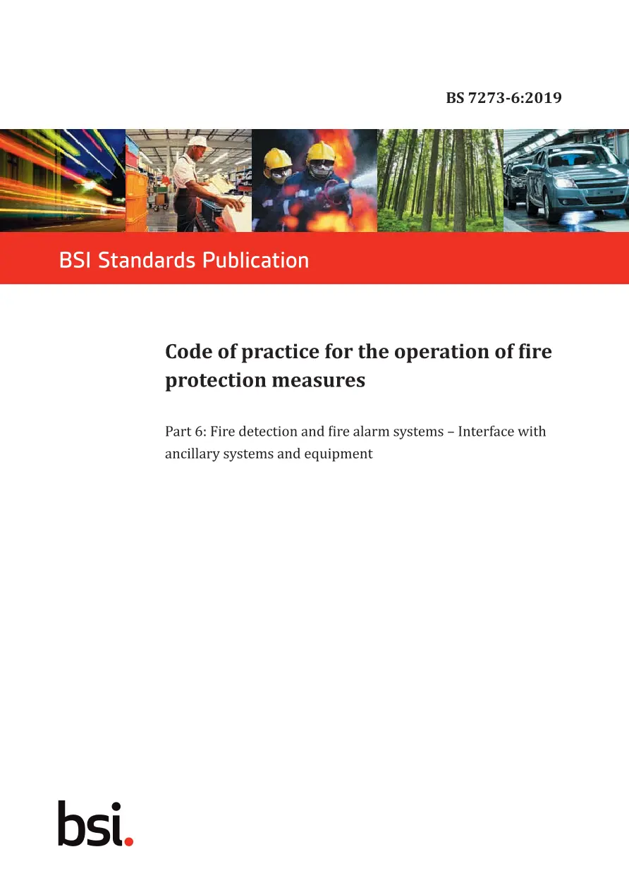 BS 7273-6:2019 BS 7273-6:2019 pdf