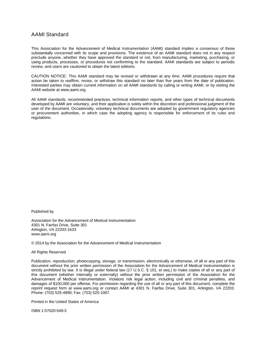 AAMI 13959:2014 AAMI 13959:2014 pdf