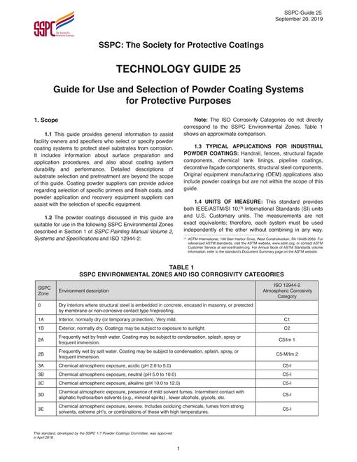 SSPC Guide 25 pdf