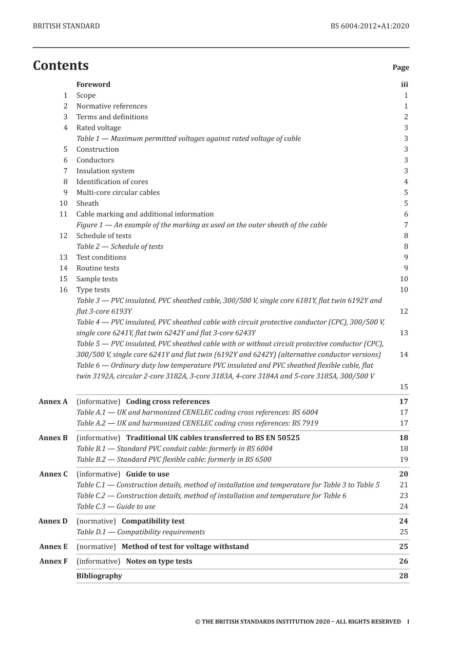 BS 6004:2012+A1:2020 BS 6004:2012+A1:2020 pdf