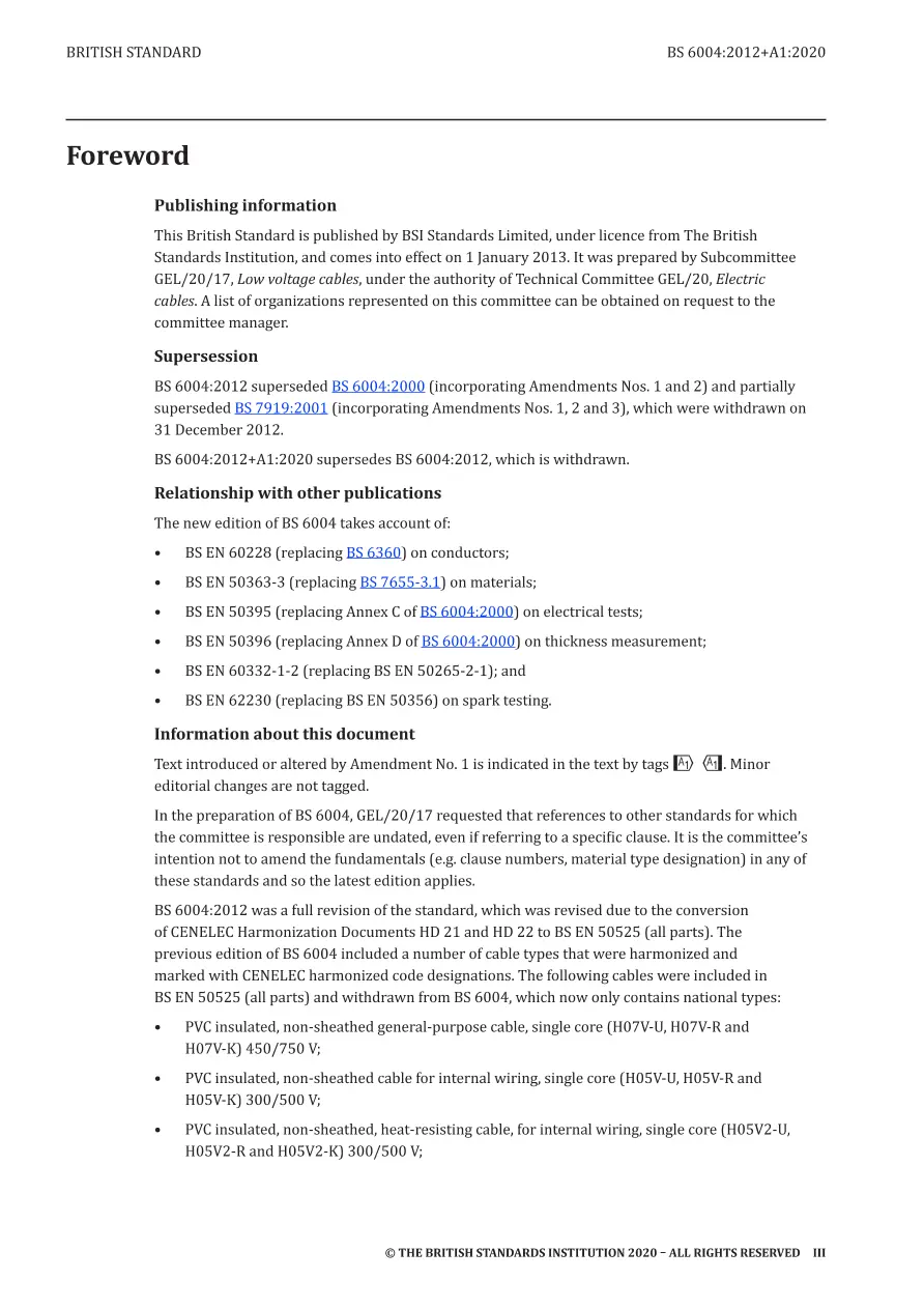 BS 6004:2012+A1:2020 BS 6004:2012+A1:2020 pdf