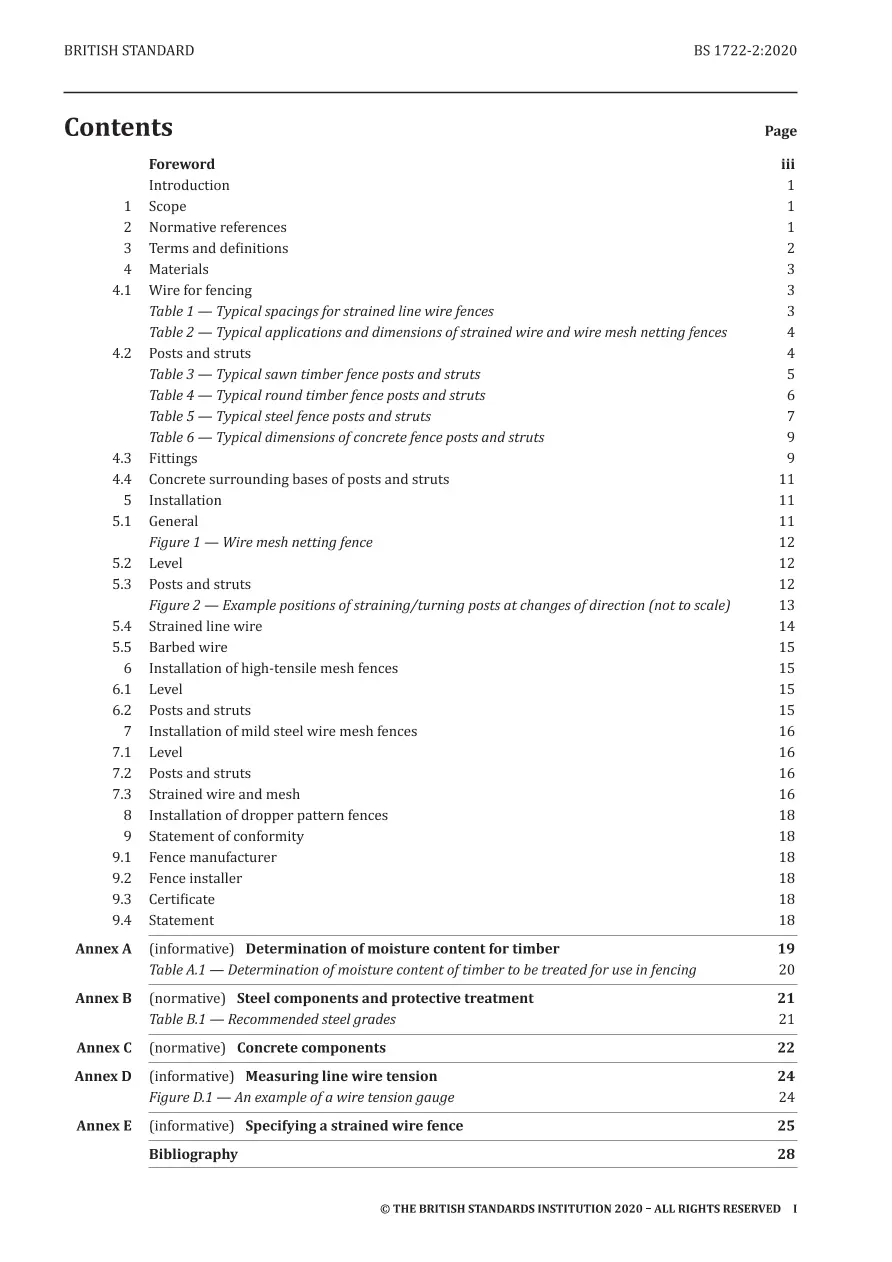 BS 1722-2:2020 BS 1722-2:2020 pdf