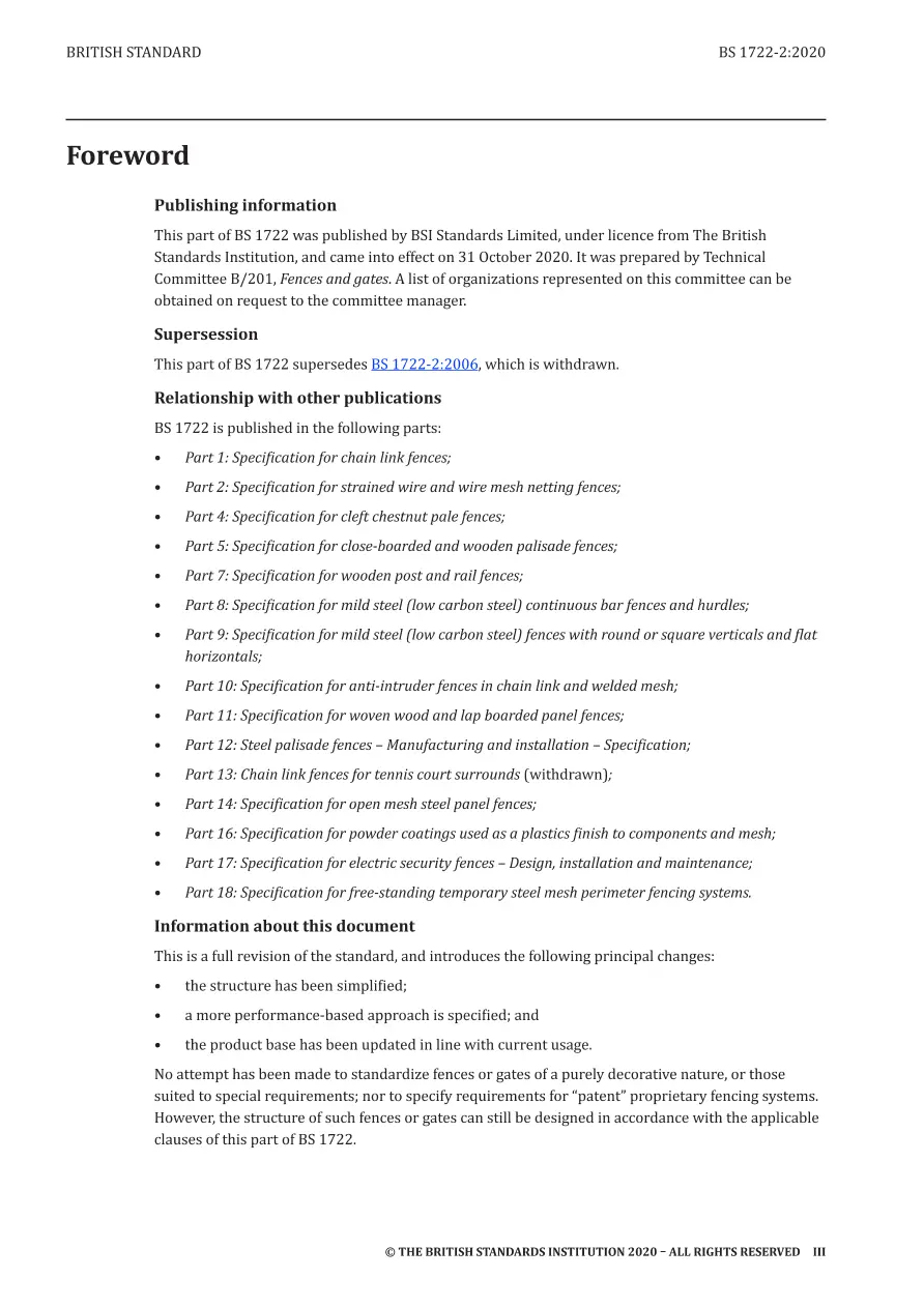 BS 1722-2:2020 BS 1722-2:2020 pdf