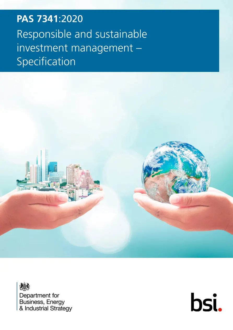 BS PAS 7341:2020 BS PAS 7341:2020 pdf