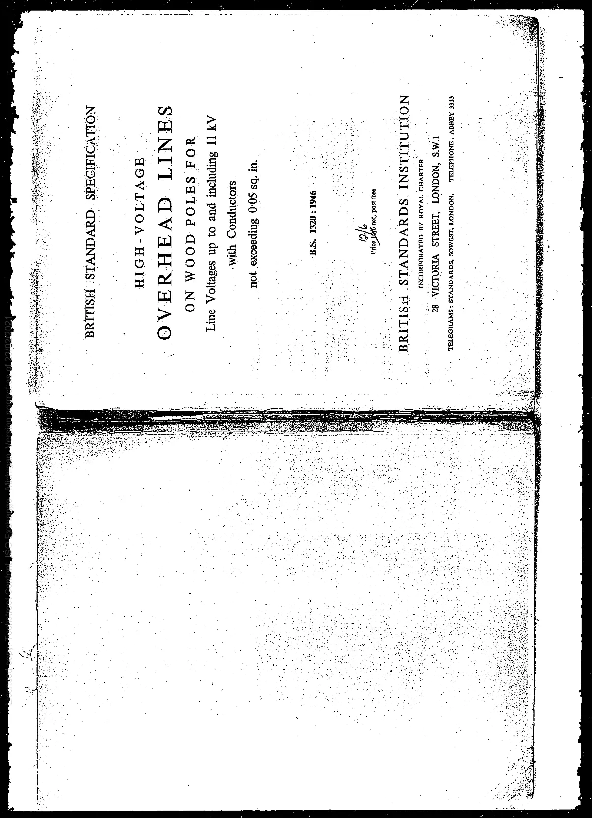 BS 1320:1946 BS 1320:1946 pdf